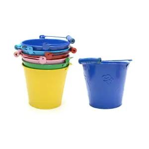 철제 미니 칼라 양동이 바구니 홈가드닝 갯벌체험 모 홈가드닝 갯벌체험