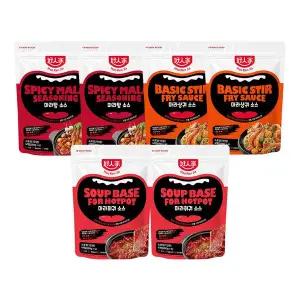 호인가 마라탕소스 240gx2개+마라샹궈소스240gx2개+마라훠궈소스240gx2개