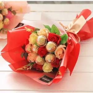 벨르 페레로로쉐 꽃다발 졸업식 입학식 초콜릿 선물 기념일 답례품