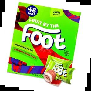 후룻바이더풋 베리딸기맛 롤젤리 후룻 바이 더 풋 48개입 1곽 21g