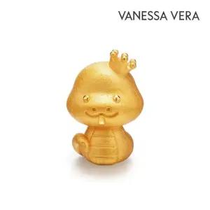 바네사베라 24K 순금 리틀 게리 뱀 피규어