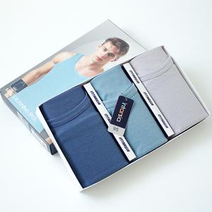 남성 런닝 3매세트 편안한 메리야스 네이비 블루 그레이 나시런닝