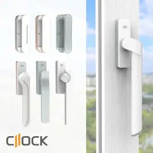 LG 한화 KCC 등 호환가능한 클락 자동핸들 샷시손잡이 셀프교체 인테리어필수품