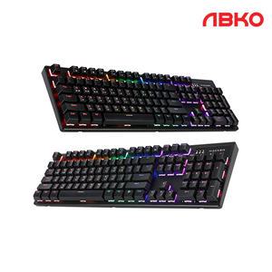 앱코 K560 축교환 레인보우 무빙 LED 기계식 키보드 (청축)