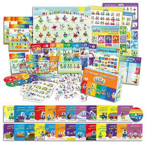 리뉴얼 New알파블럭스(Alphablocks) 60종 박스 세트(DVD/펀북/세이펜 리더스북/리더스북 오디오CD/부모가이드북/퍼즐&파우치&가이드북/송CD/송북/포스터/영어노트/세이펜송패드/미니포스터/레터카드)