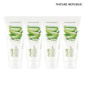 [네이처리퍼블릭] 프레시 허브 클렌징폼 알로에 4개