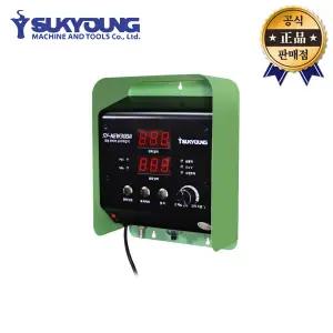 석영기기 자동타이어공기주입기 SY-NEW300A 소형 자동차 타이어 에어 게이지 석영