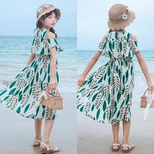 [삐삐네옷가게]여아 주니어 여름 휴가 리조트 바스 원피스