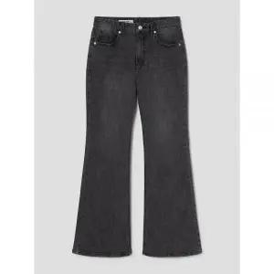 에잇세컨즈청바지 여성 부츠컷 흑청 애쉬 데님 팬츠 RB584