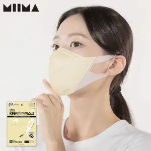 미라클하우스 미마 컬러마스크 중형 아이보리 30개입KF94 537071