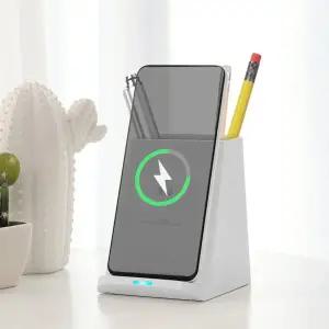 알리오 ALIO 3세대 아이콘 펜꽂이 15W 고속 무선충전 거치대 듀얼코일 충전기