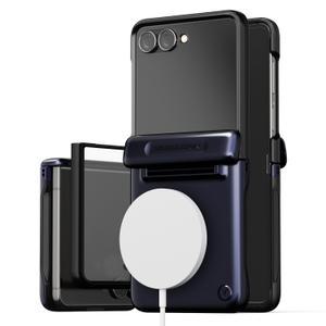 베루스 갤럭시 Z플립7 맥세이프 자동 힌지보호 테라가드모던 헤일로 케이스