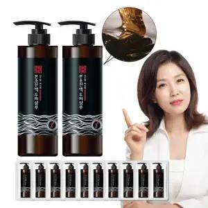 김소형헤밀레 본초진액 두피샴푸 2병 + 여행용 10매