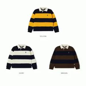 후아유 스티브 카라 맨투맨  Steve Rugby Sweatshirt_WHMAF4922USG
