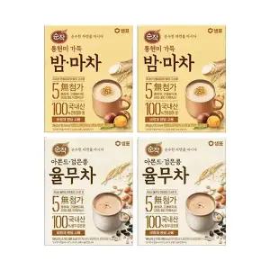 순작 통현미 가득 밤마차 10T, 2개 + 아몬드 검은콩 율무차 10T, 2개