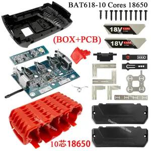 전동 공구 BAT618 리튬 배터리 플라스틱 케이스 충전 보호 회로 기판 PCBA 보쉬 18V 배터리 쉘 하우징용
