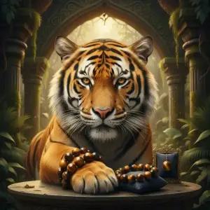 [온루트][주얼리 케이스] 황호안석 팔찌 옐로우 YELLOW 노랑 행운 염주 천연석 원석 오닉스 타이거아이 수공예 부적 액막이 소원 묵주 재물운 건강 에너지 시험 합격 패션 커플