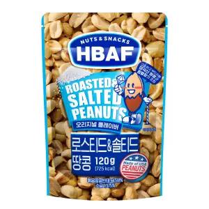HBAF 바프 로스티드 앤 솔티드 땅콩 120g