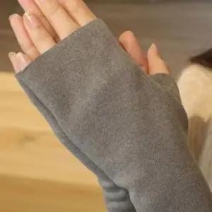 [하프클럽/]여성 부드러운 클래식 핑거리스 손목장갑