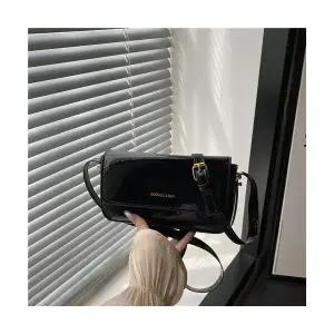 여친 숄더백 에나멜 슬림핏 빈티지 레터링 가을 겨울 스퀘어백 패피4