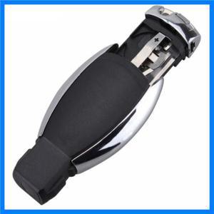 자동차 키 키 폴딩 케이스 메르세데스 키 교체용 3버튼 배터리 슬롯 2개 포함 키 폴딩 케이스