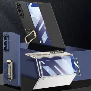 [유니커블]갤럭시 z 트라이폴드 초슬림 회전 마그네틱 밴드 스트랩 거치대 액정 보호 접이식 폴더 케이스