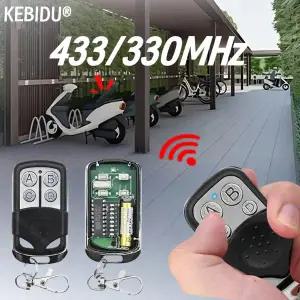 433Mhz 330MHZ RF 스마트 복사 리모컨 8 DIP 스위치 고정 코드 4채널 2채널 복제기 게이트 차고 도어 오프