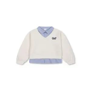 [대구백화점] [탑텐키즈]여아) 스쿠바 셔츠 레이어드스웨트셔츠(MKG2TR2202)