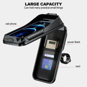 휴대폰거치대 범용 오토바이 자외선 각도 케이스 방수 12V4860V 스탠드 거치대 인치