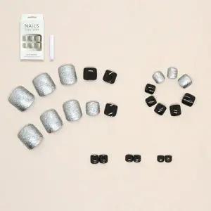 고품질 패디팁 붙이는 네일아트 패디팁 F045 셀프네일 인조발톱 (WFK9H75)