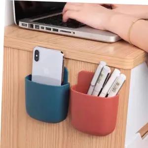 리모컨정리함부착 멀티수납 부착식 리모컨 에어컨 벽걸이 거치대 정리함