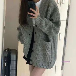 여성 데일리 가을/겨울 자켓 도톰 하찌니트 가디건mno771