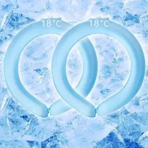쿨링 아이스 1+1 넥 밴드 얼음 목걸이 여름 튜브 냉감 (WFKAY6S)