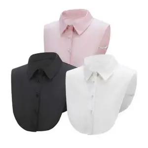 베이직 페이크카라 이너 셔츠 레이어드 가짜 카라