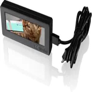 써멀테이크 타워 300 /600 시리즈 LCD 패널 키트; 3.9인치 디스플레이; Tt RGB Plus 2.0 소프트웨어 지원;