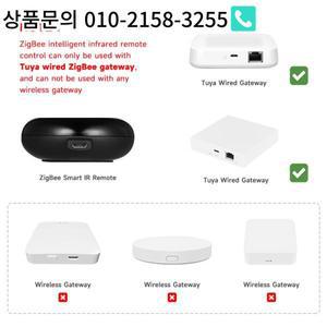 Tuya Zigbee  IR 원격 제어 TV DVD 에어컨 스마트 홈 리모컨 AUD 유선 게이트웨이에만