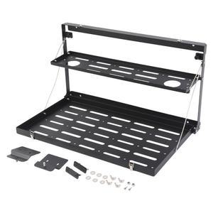 자동차 뒷문 접이식 선반 포드 문짝 컵홀더 브롱코 스 지 컴퓨터 도어 캠핑 액세서리