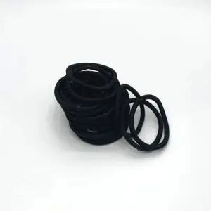 대용량 머리끈 세트 탄력 좋은 굵은 검정 헤어 고무줄