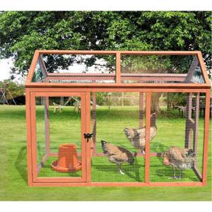 조립식 닭장 닭하우스 닭집만들기 길이1 6폭2높이2m 그물망 양계장 닭키우기 닭사육장