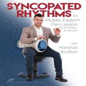 드럼 연주자와 댄서를 위한 중동 타악기의 싱코페이션 리듬 아랍 다르부카 덤벡 타블라