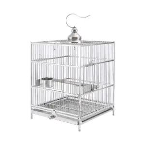 스텐새장 조류케이지 앵무새 카나리아 조류 놀이터 새집