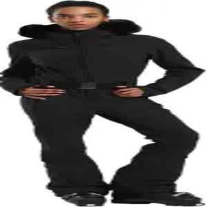 GSOU 스노우 여성 스키복 원피스 스노우수트 스노보드 슬림 단열 점프수트 재킷 야외 스포츠용 방수 방풍