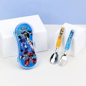 [보리보리/릴팡]릴팡 또봇 더블컬러 큐티스푼포크케이스 3P세트 / TB8783