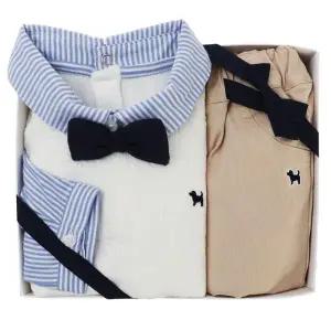 갤러리아 (26SS/백일/돌/조카/외출복/예쁜아기옷/생일)레이어드셔츠형상하복