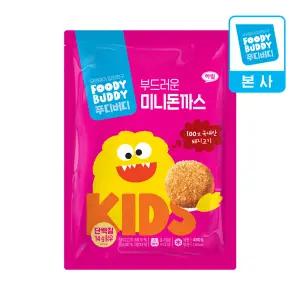 어린이용 푸디버디 부드러운 미니돈까스 480g