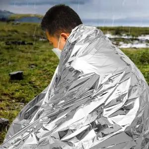 [에이치플러스몰]조난구급담요 비상용 구급블랭킷 방충 비상담요 140x210cm