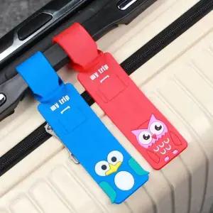 실리콘 네임택 캐리어 가방 이름표 여행 골프