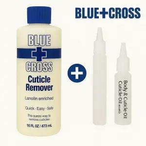 블루크로스 큐티클 리무버 16oz+공병+오일세트