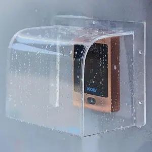 초인종커버 비디오폰 대문 도어락 현관문 현관 방수커버 빗물 인터폰 외부