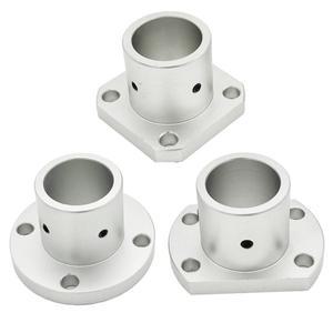 가이드 플랜지 샤프트 지지 베이스 선형 고정 브래킷 로드 홀더 마운트 커넥터 8mm 10mm 40/50mm 1개